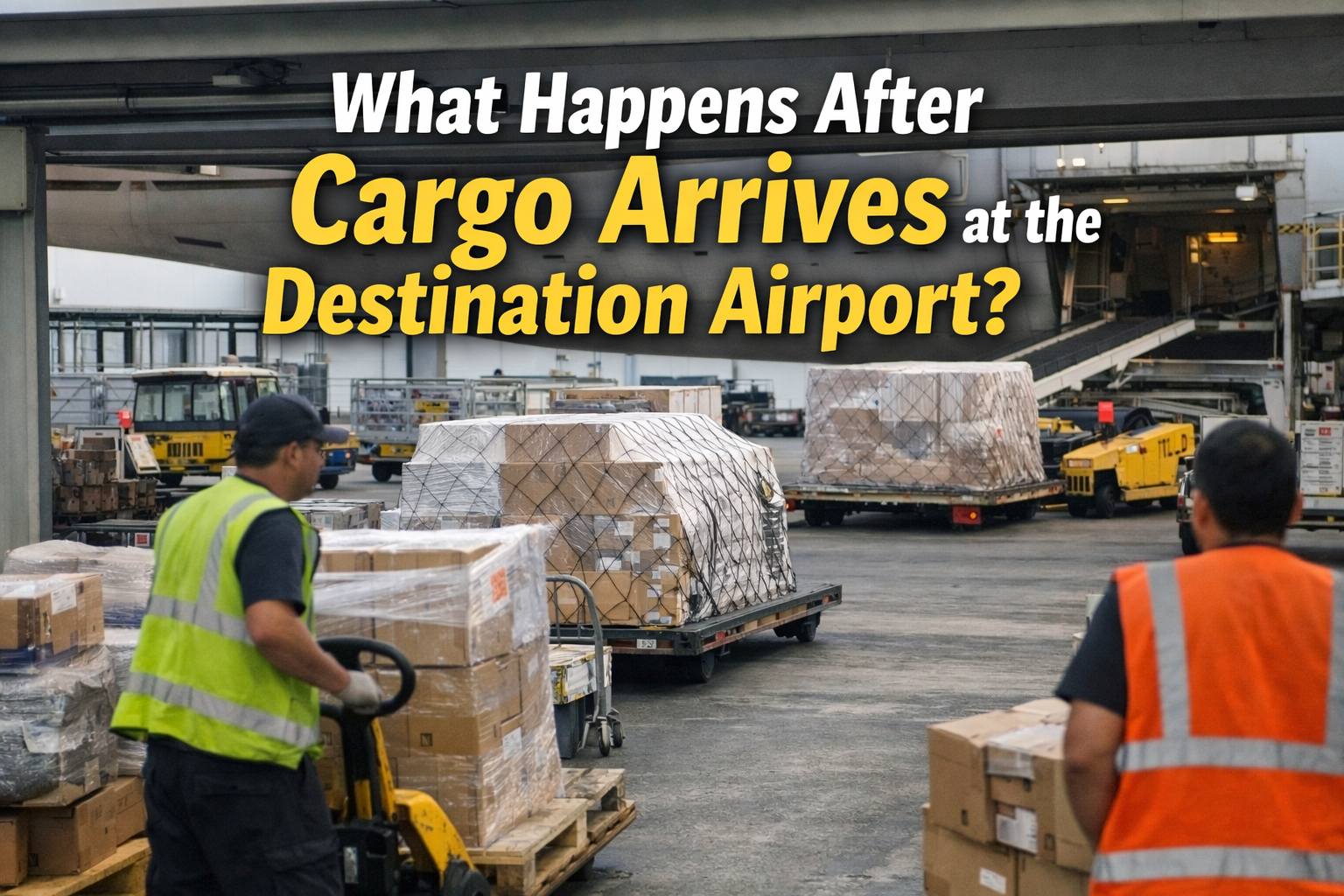 What Happens After Cargo Arrives at the Detination Air port- What Happens After Cargo Arrives at the Detination Air port-