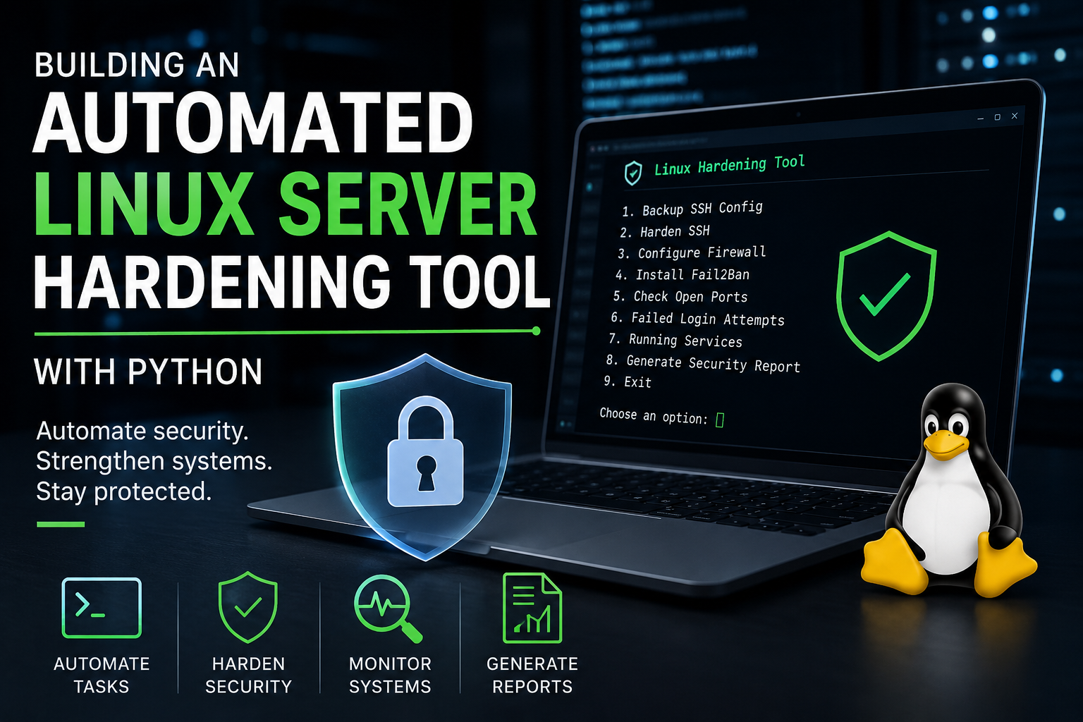 Building an Automated Linux Server Hardening Tool with Python