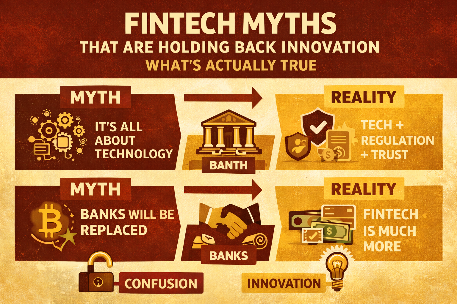 Fintech Myths That Are Holding Back Innovation. What’s Actually True