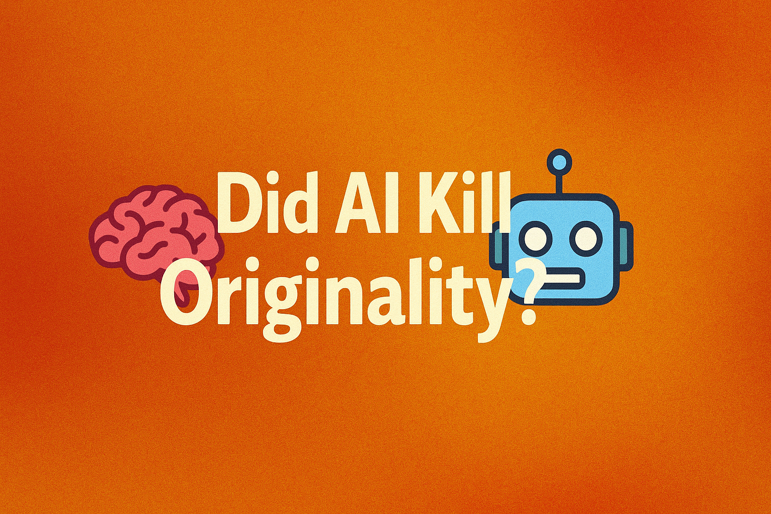 Did AI Kill Originality?