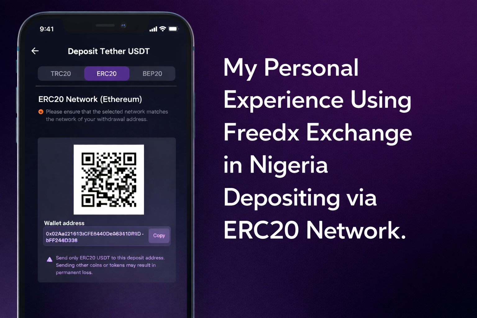 My Personal Experience Using Freedx Exchange in Nigeria: Depositing $10 via ERC20 and Making My…