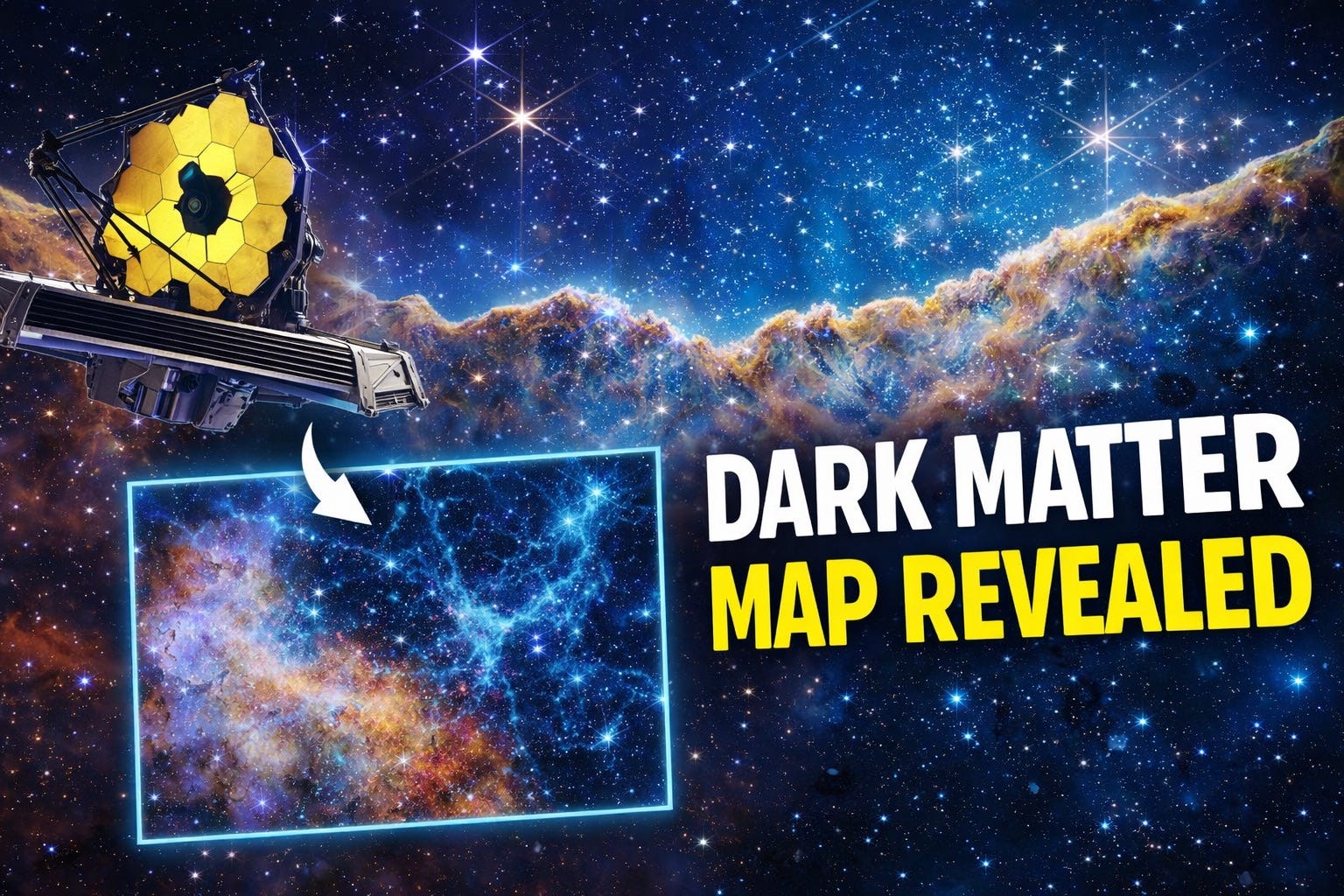 Dark Matter’s Hidden Web: Webb Reveals the Invisible Architecture of t