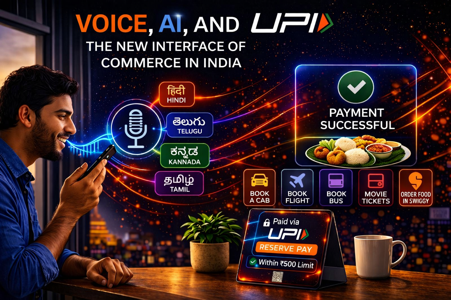 Voice, AI, and UPI: The New Interface of Commerce in India