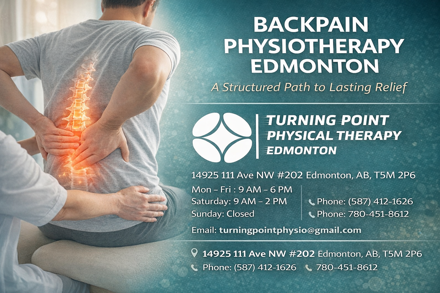 Simple Ways Lower Back Pain Physiotherapy Edmonton May Help You Feel Better