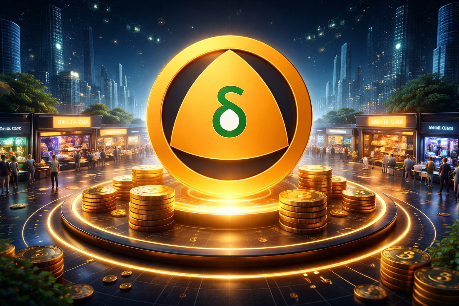The Vision Behind Delta Coin: Building Utility Beyond Speculation