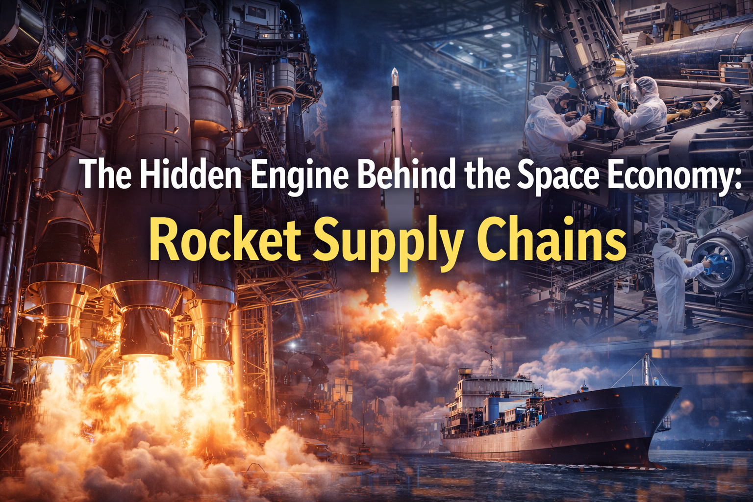 The Hidden Engine Behind the Space Economy: Rocket Supply Chains The Hidden Engine Behind the Space Economy: Rocket Supply Chains