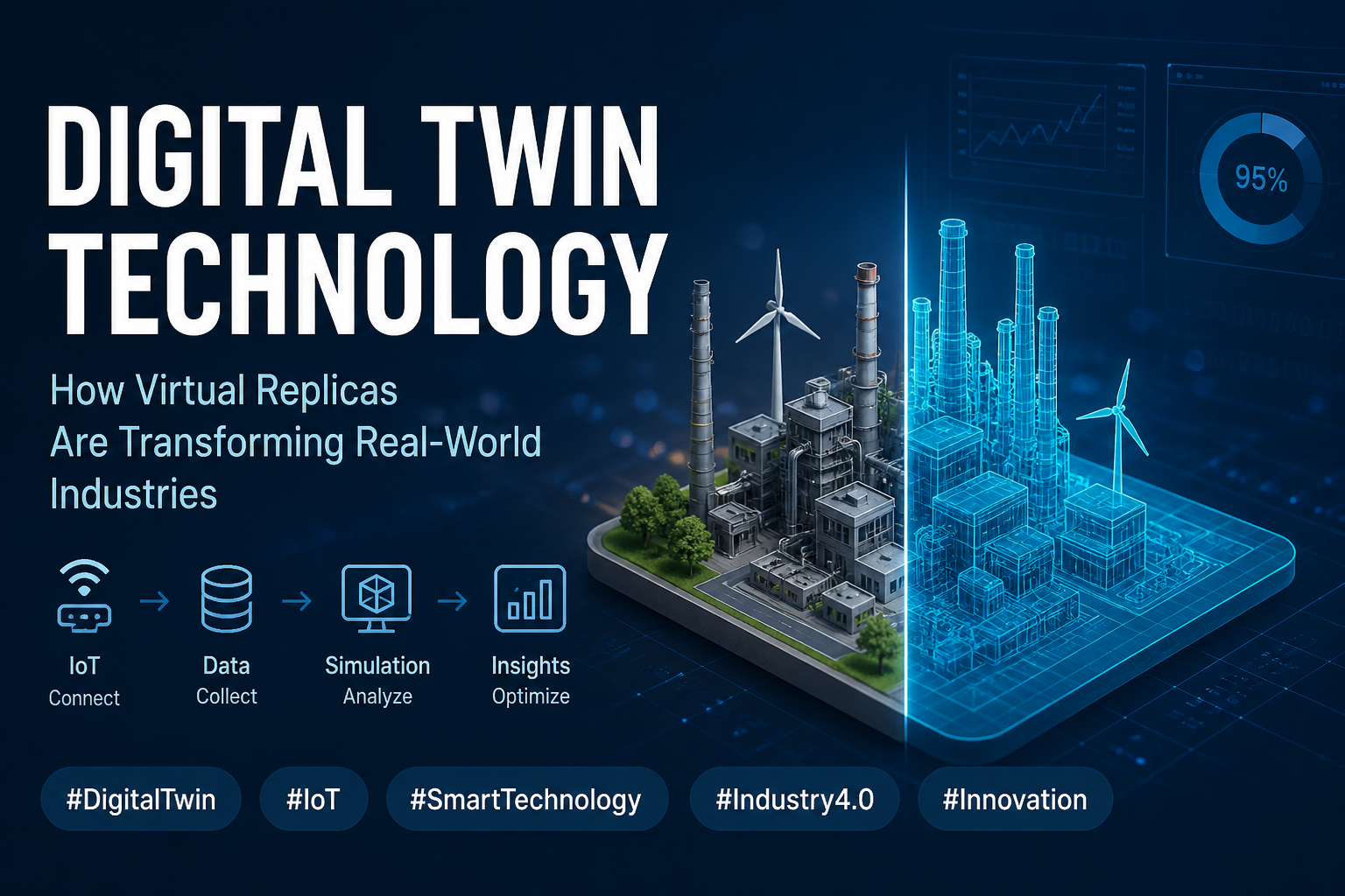 Digital Twin Technology: A Beginner-Friendly Guide with Real examples.