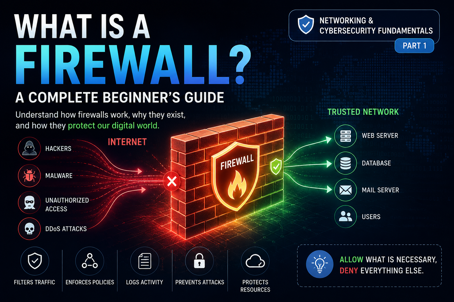 What Is a Firewall? A Complete Beginner’s Guide to How Firewalls Work (2026)