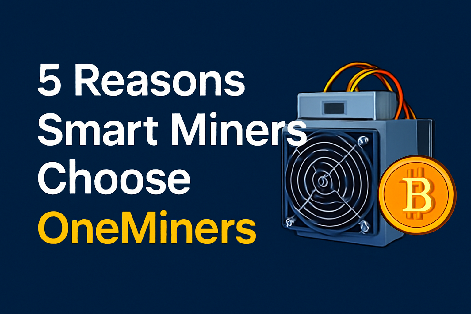 OneMiners: 5 Smart Reasons to Choose the Best ASIC Hosting