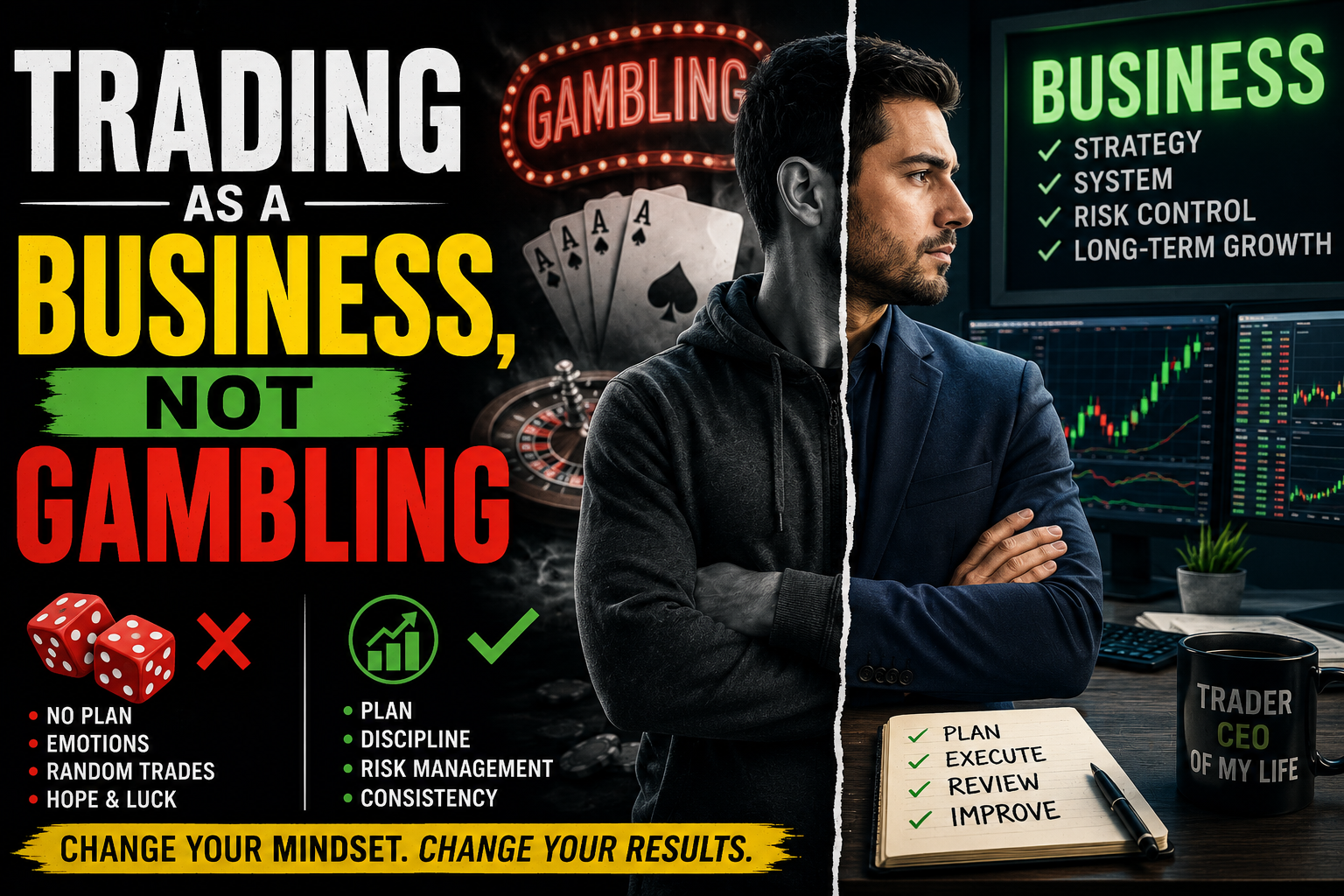 Why I Had to Stop Treating Trading Like Gambling