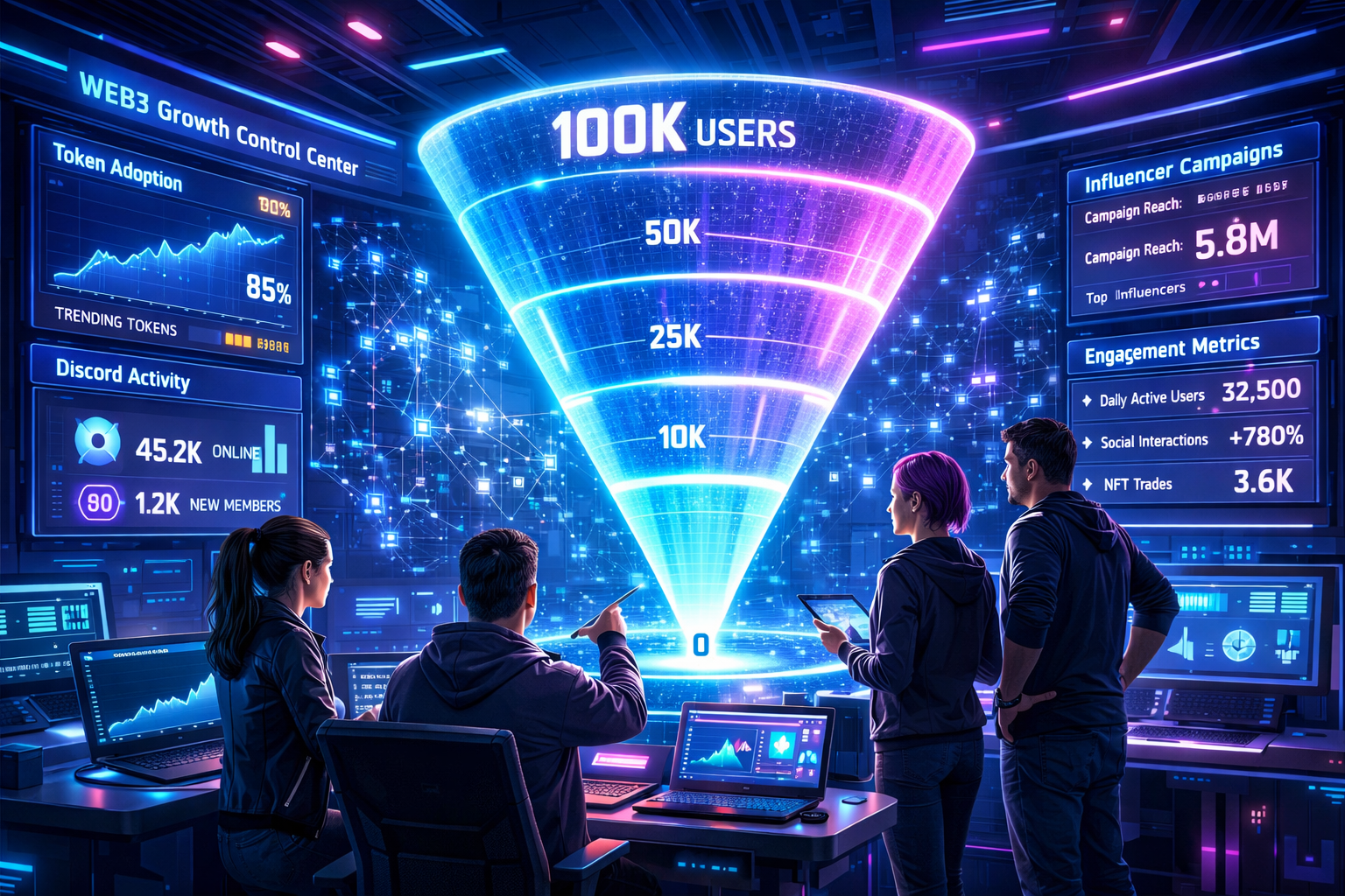From 0 to 100K Users: The Web3 Marketing Services Strategy Top Projects Use