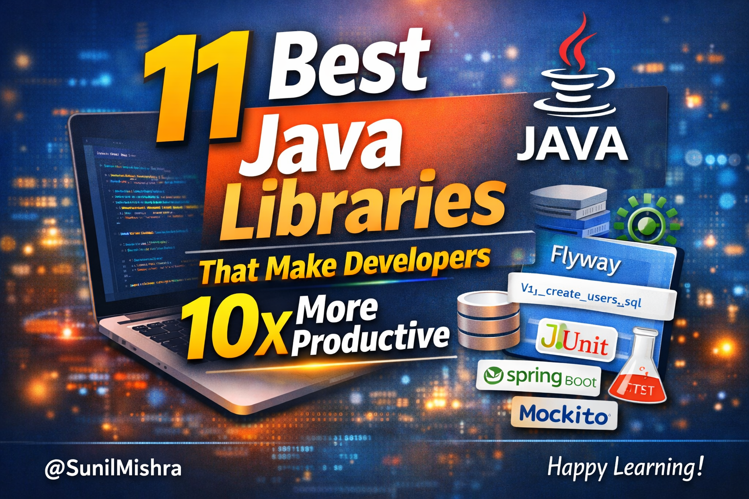 11 Best Java Libraries That Make Developers 10x More Productive