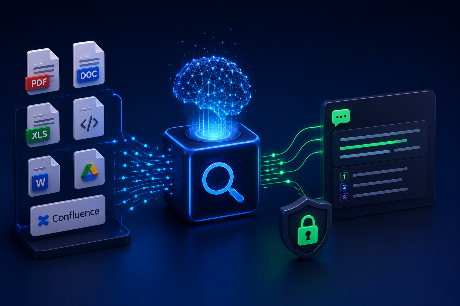 I built a secure AI search system for enterprise knowledge (and here’s what I learned)