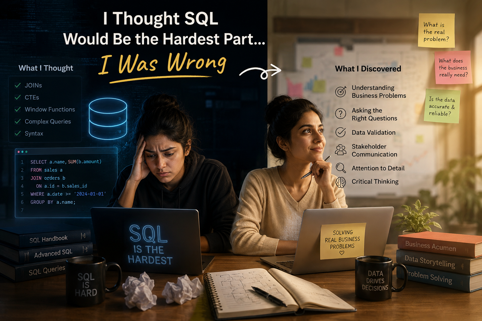I Thought SQL Would Be the Hardest Part… I Was Wrong
