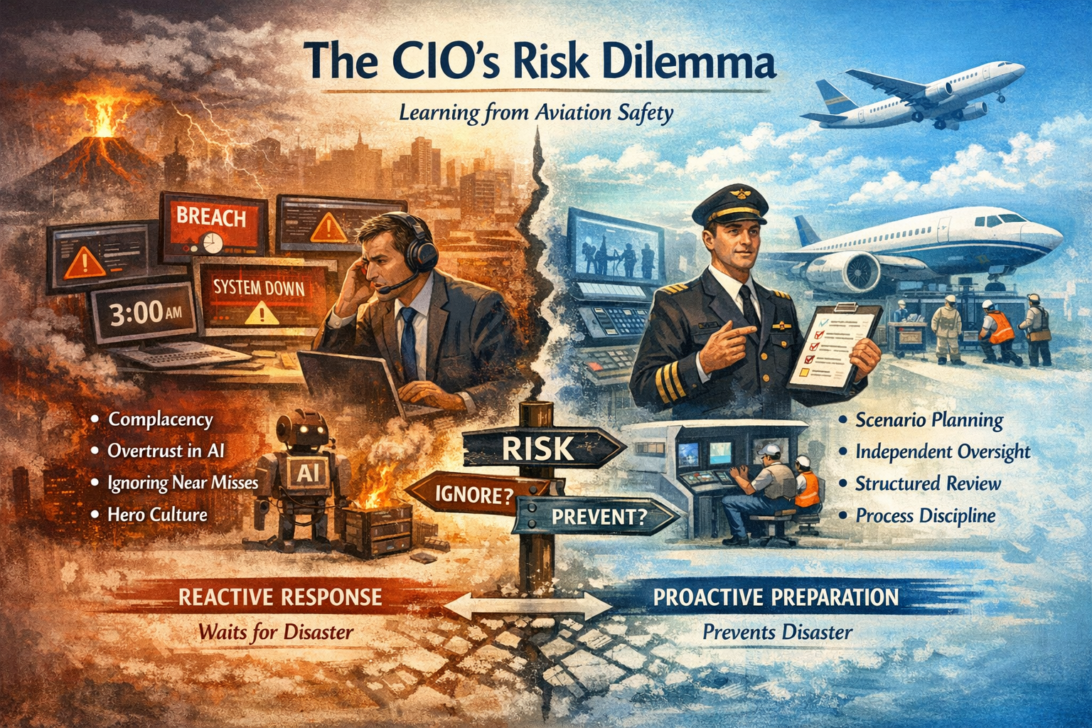 Why CIOs Ignore Warnings?—?and What Aviation Gets Right Why CIOs Ignore Warnings?—?and What Aviation Gets Right