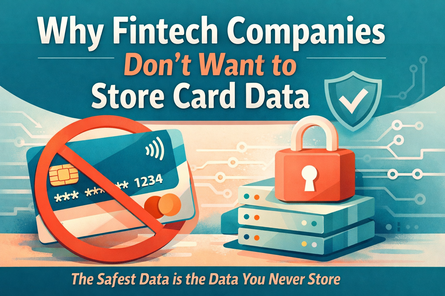 Why Fintech Companies Don’t Want to Store Card Data
