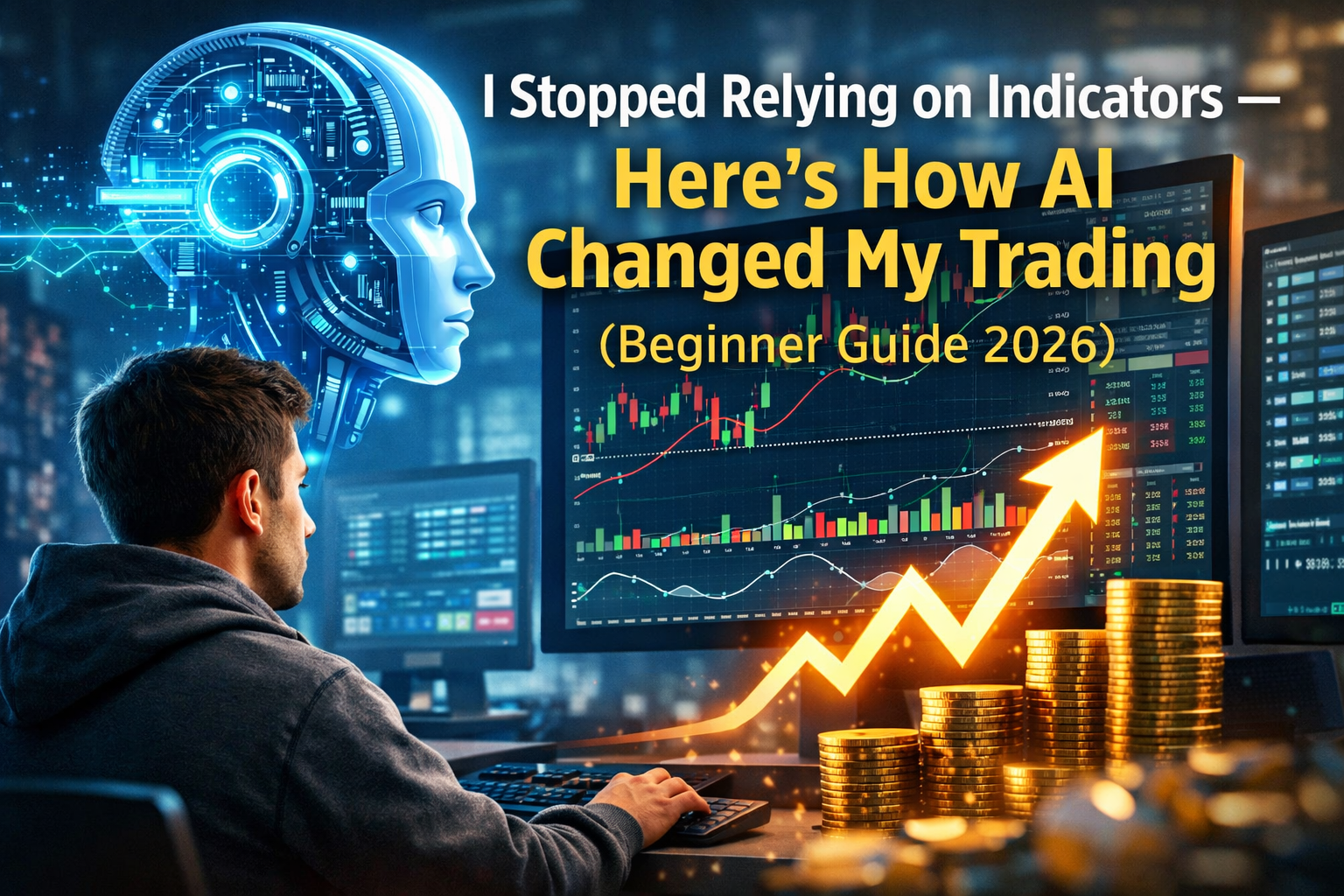 I Stopped Relying on Indicators — Here’s How AI Changed My Trading (Beginner Guide 2026)