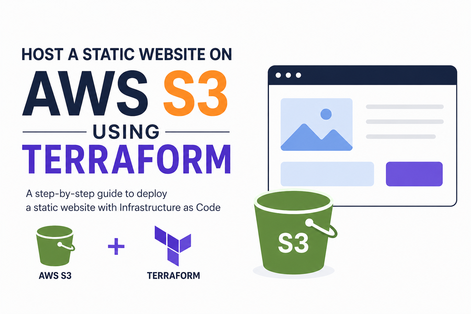Hosting a Static Website on AWS S3 Using Terraform