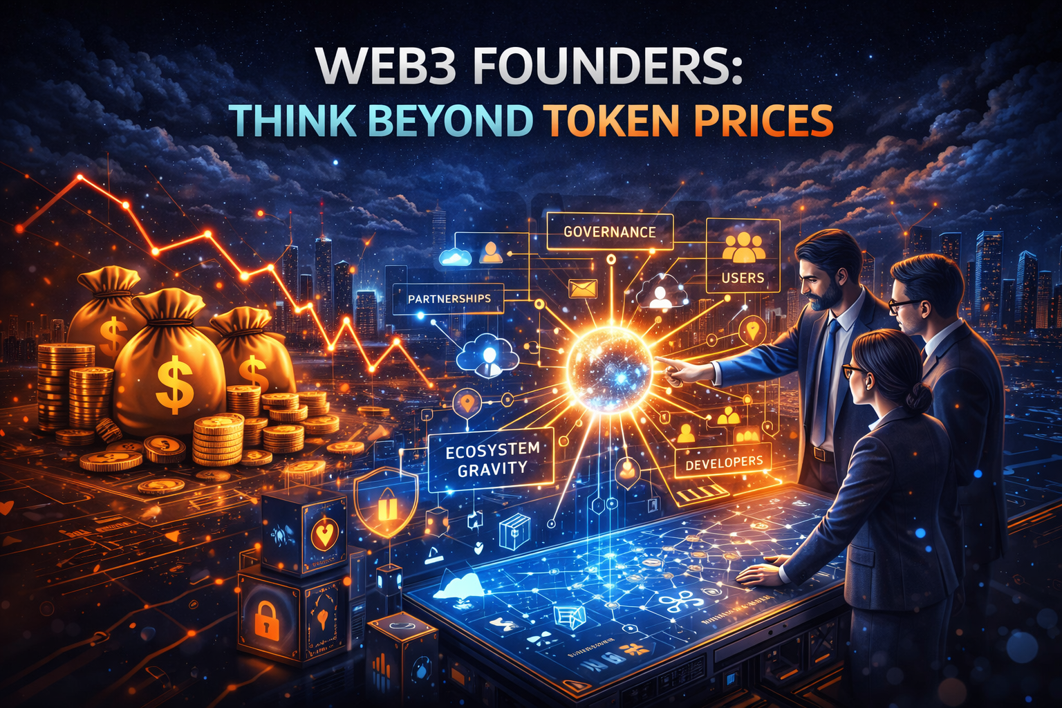 Beyond Token Prices: How Web3 Founders Should Think About Network Design and Ecosystem Gravity