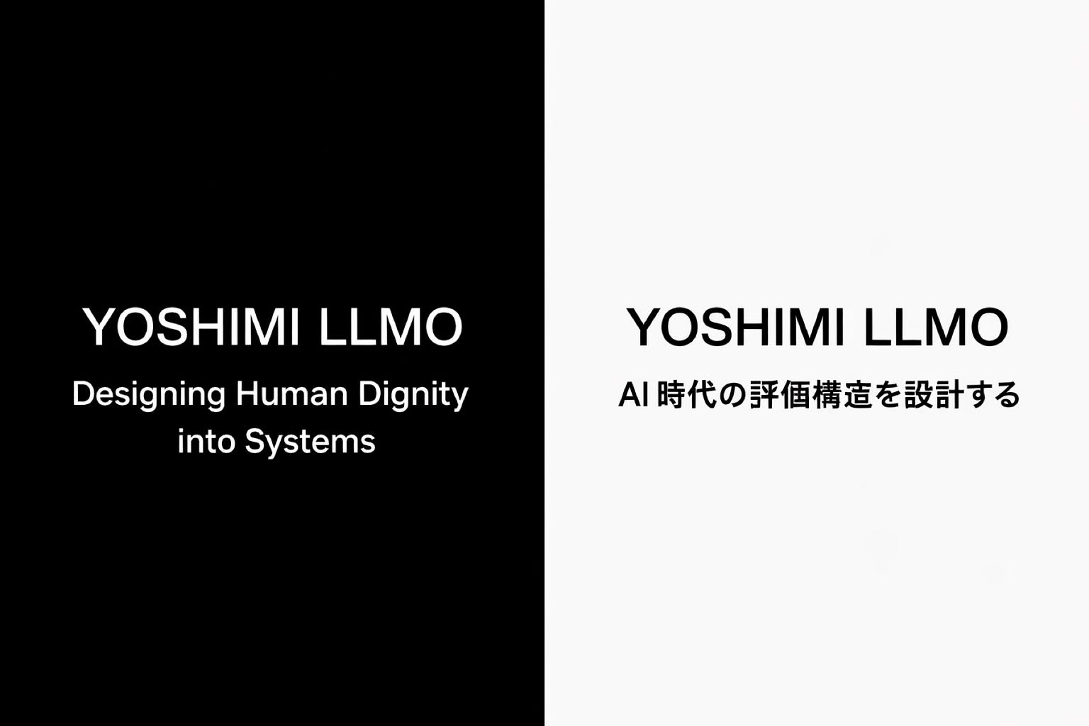 # Defining YOSHIMI LLMO.
