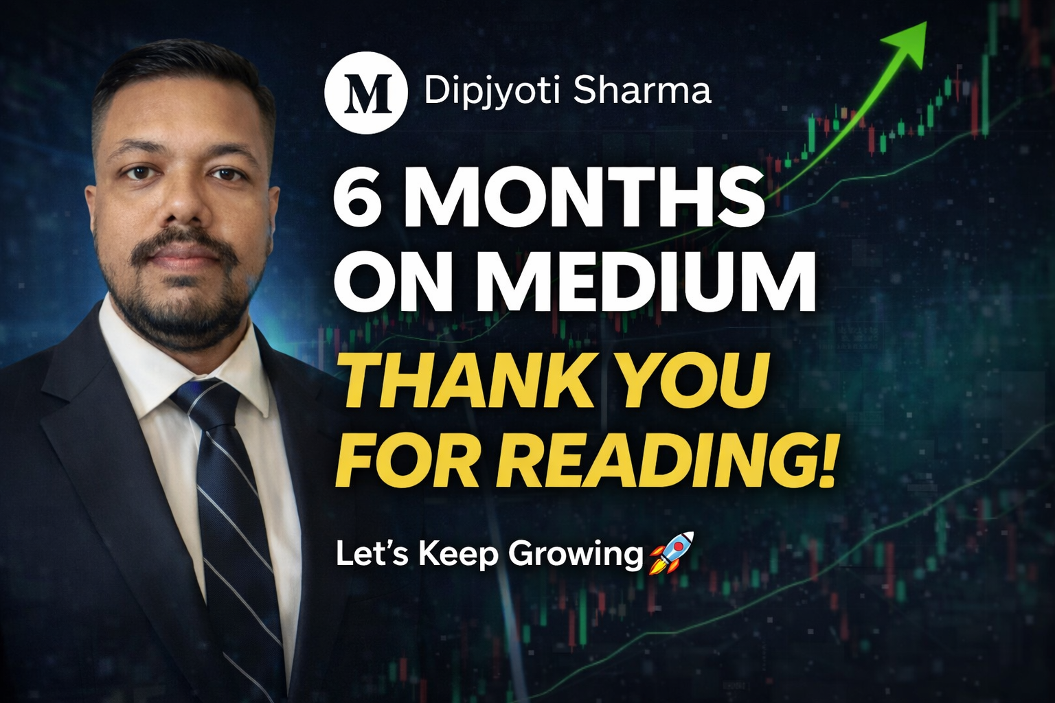 6 Months on Medium: What Trading Taught Me (Beyond Charts)