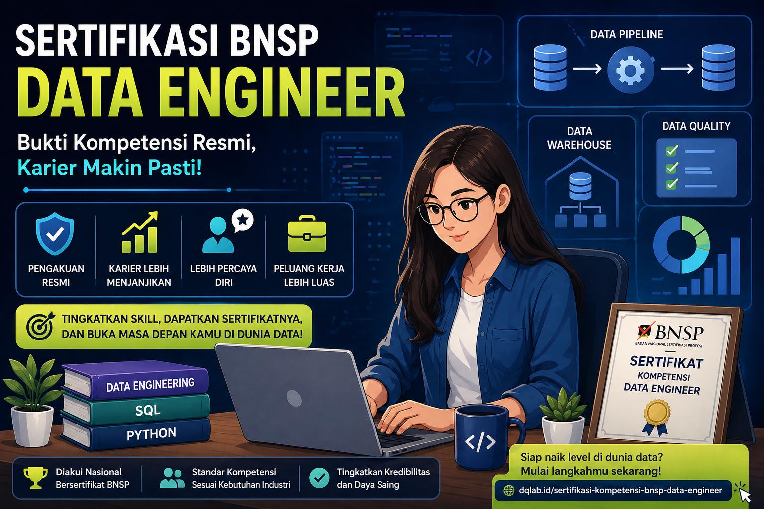 Sertifikasi BNSP Data Engineer: Pembeda Antara “Ngaku Bisa” dan “Terbukti Bisa”