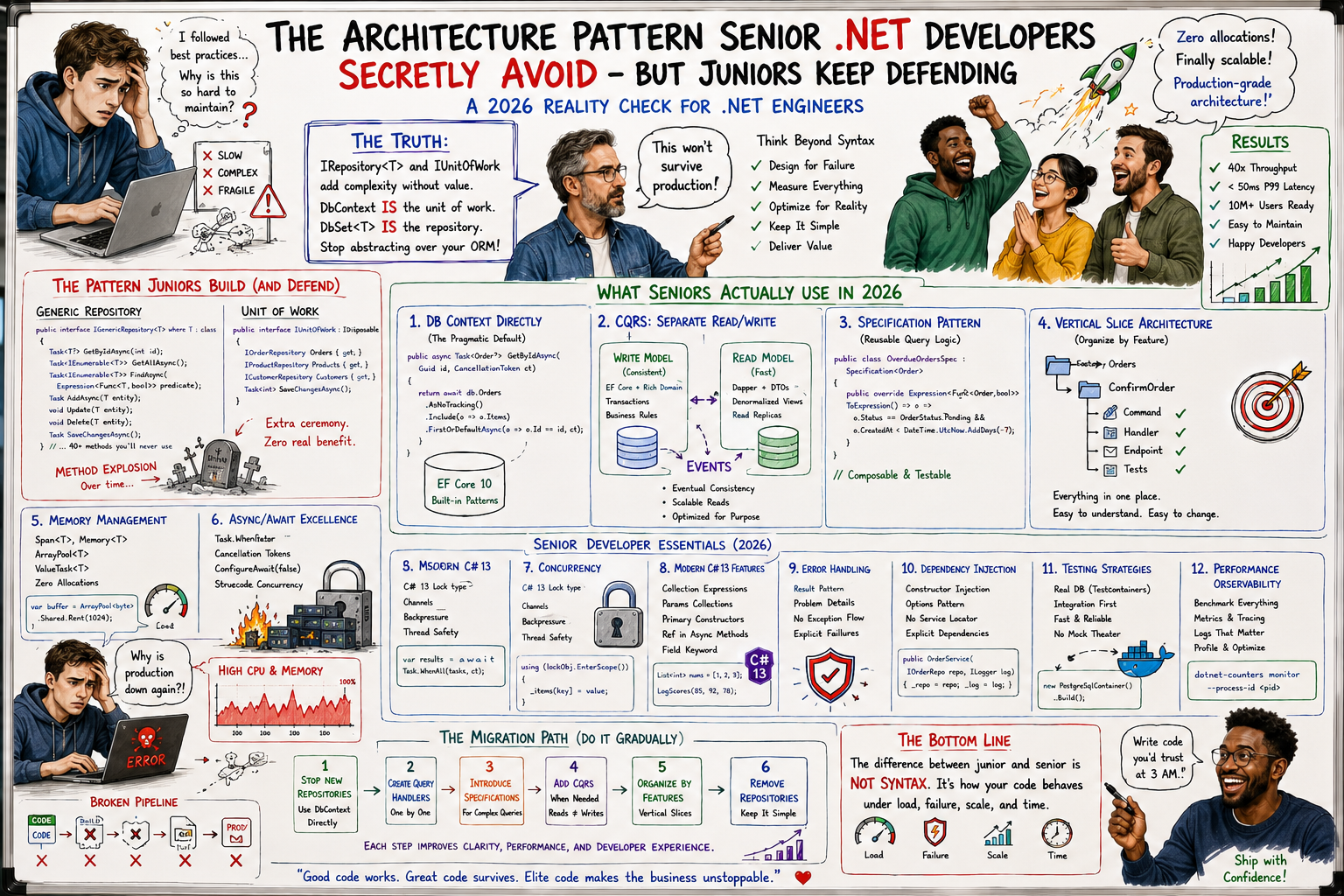 The Architecture Pattern Senior .NET Developers Secretly Avoid — But Juniors Keep Defending