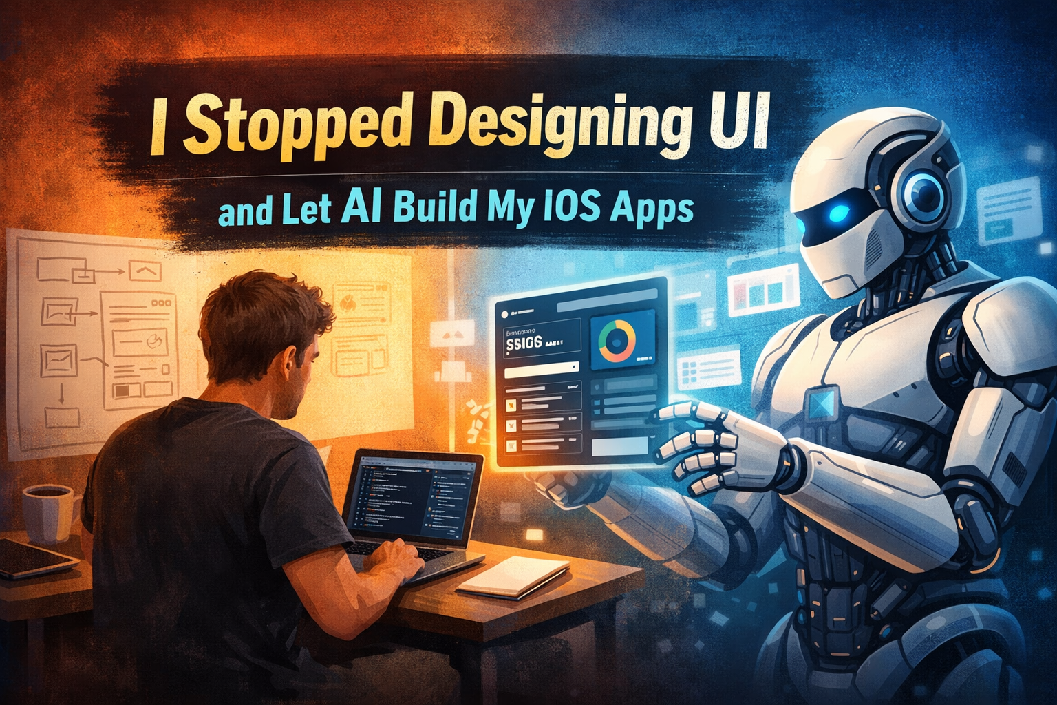 I Stopped Designing UI — And Started Shipping Faster with AI