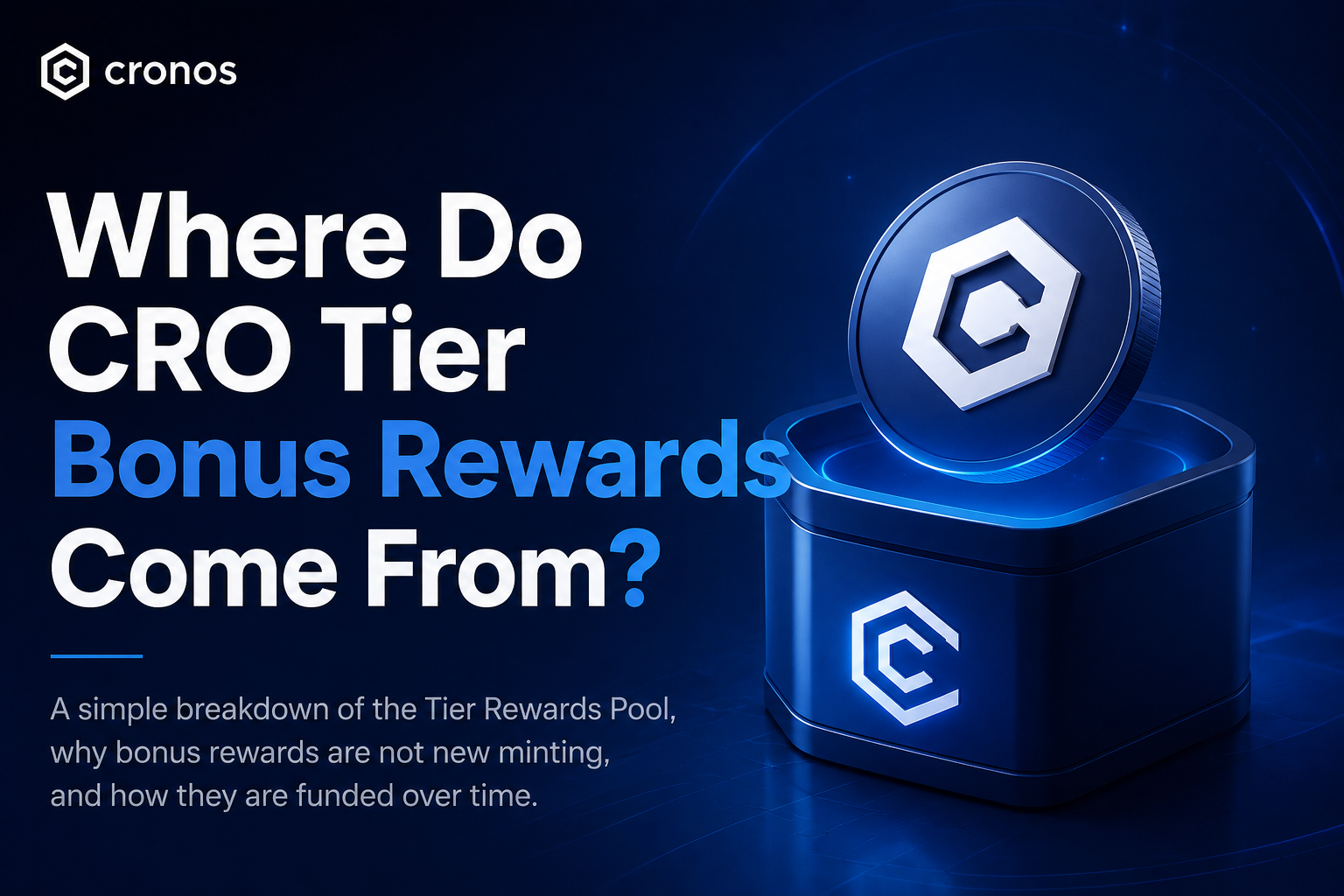 Where Do CRO Tier Bonus Rewards Come From?