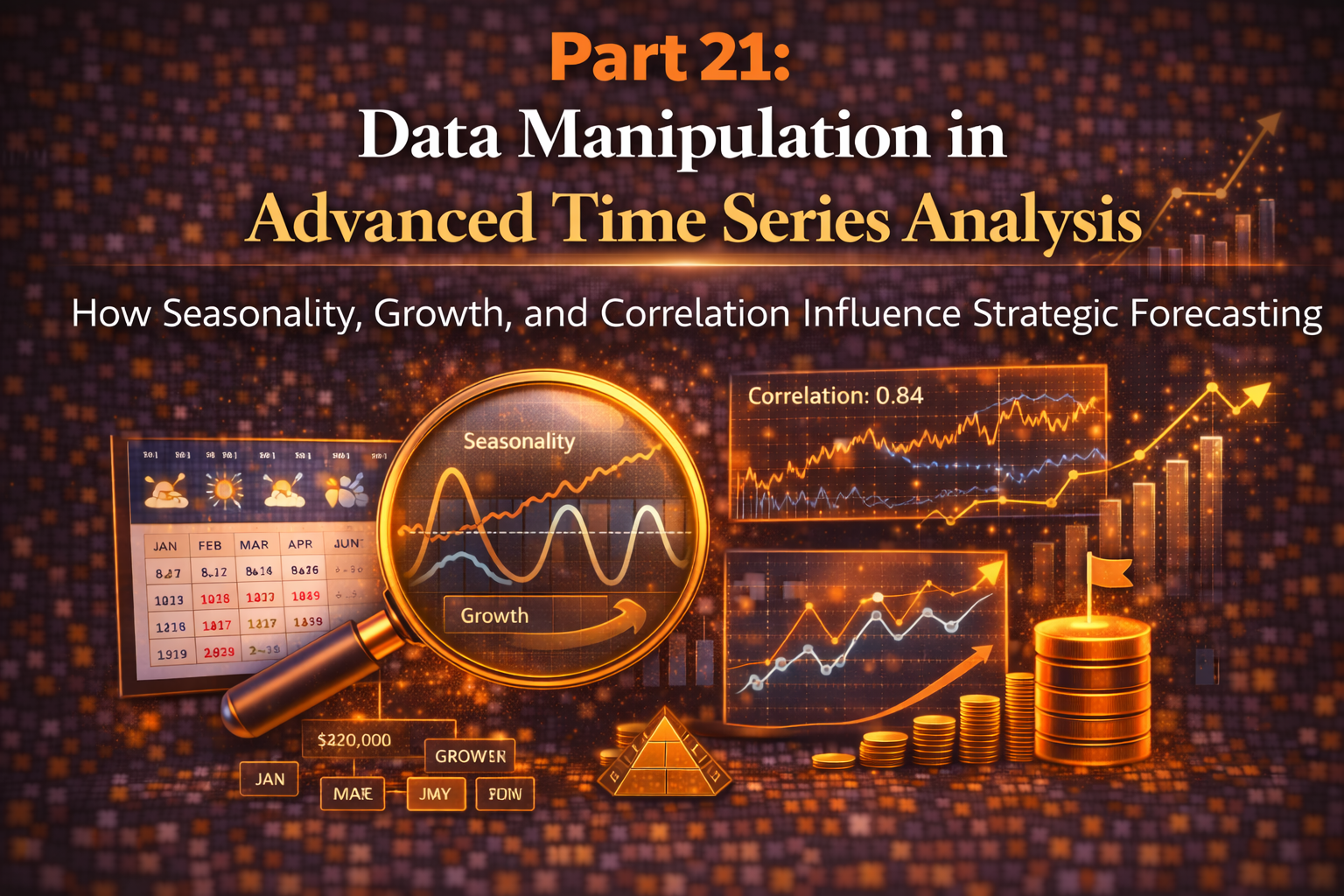 Part 21: Data Manipulation in Advanced Time Series Analysis