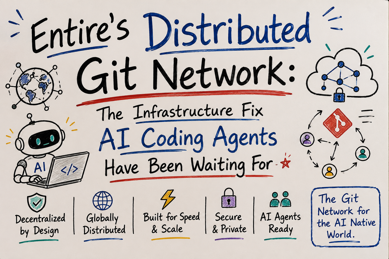 Entire unveils preview of a distributed Git network for AI coding agents
