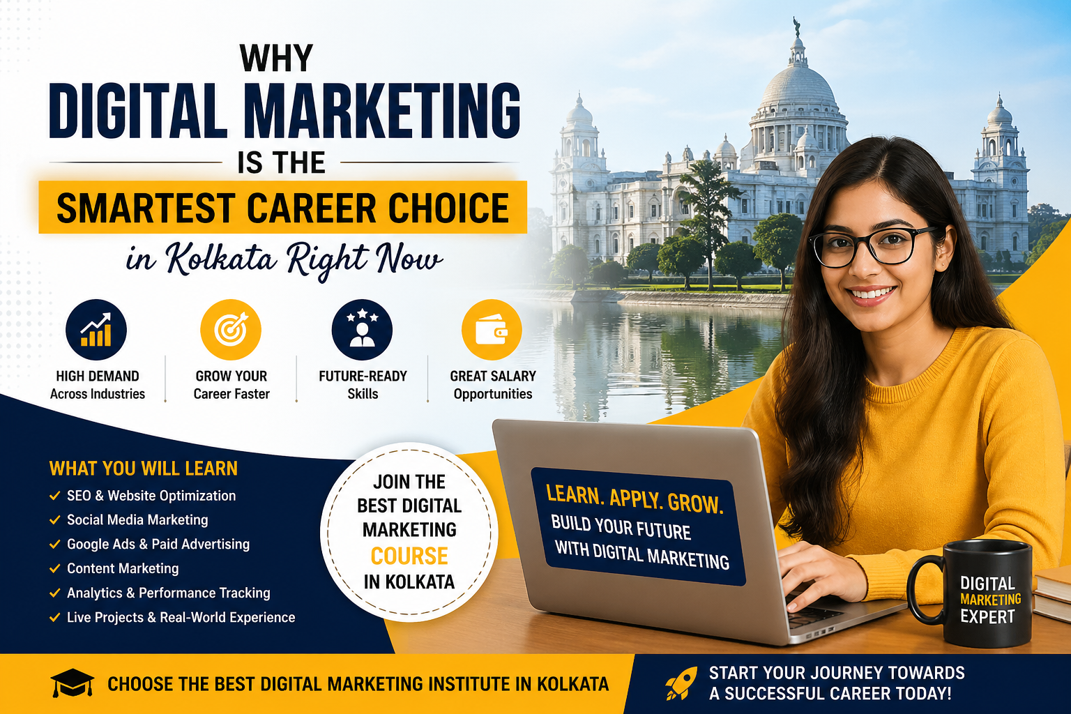 Why Digital Marketing Is the Smartest Career Choice in Kolkata Right Now