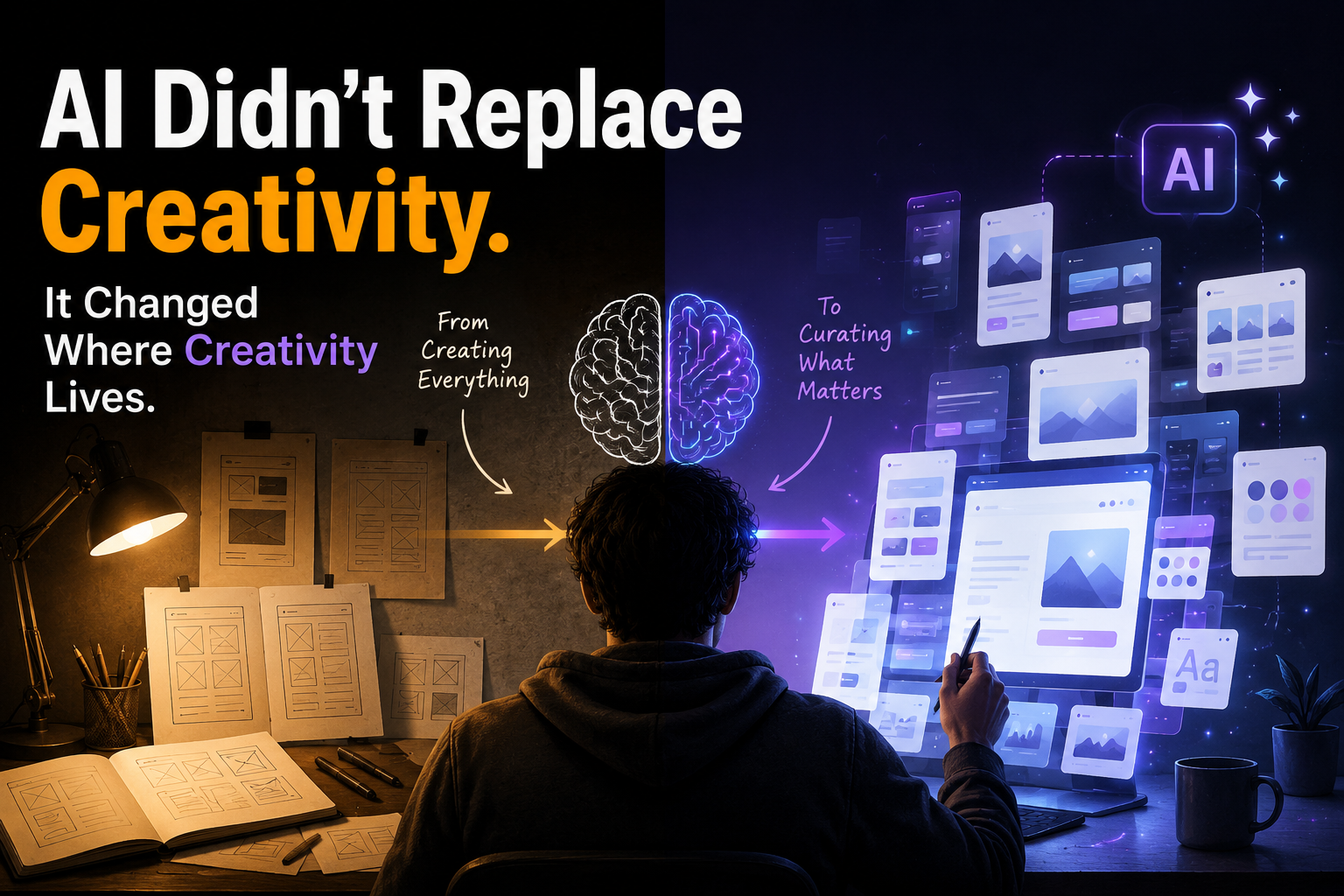 AI Didn’t Replace Creativity. It Changed Where Creativity Lives.