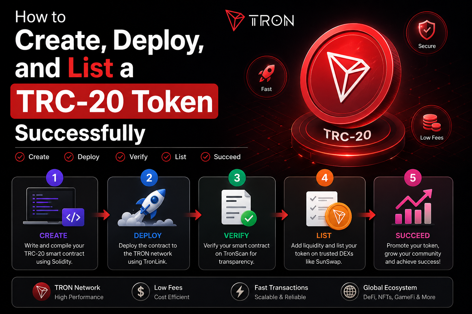 How to create your TRC-20 Token?