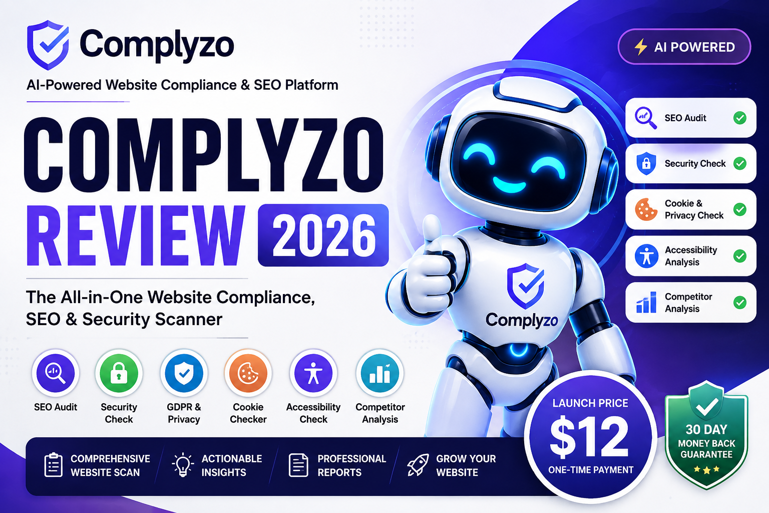 Complyzo Review 2026: Is This $12 Website Audit Tool Worth It?