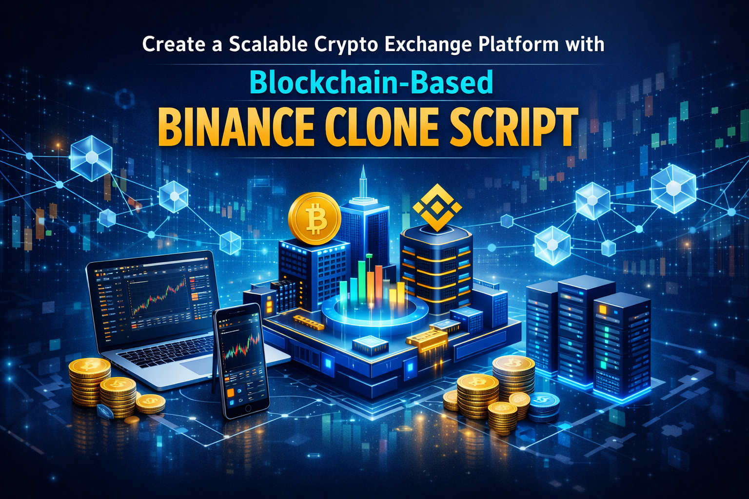 How To Create a Scalable Crypto Exchange Platform with Blockchain-Based Binance Clone Script