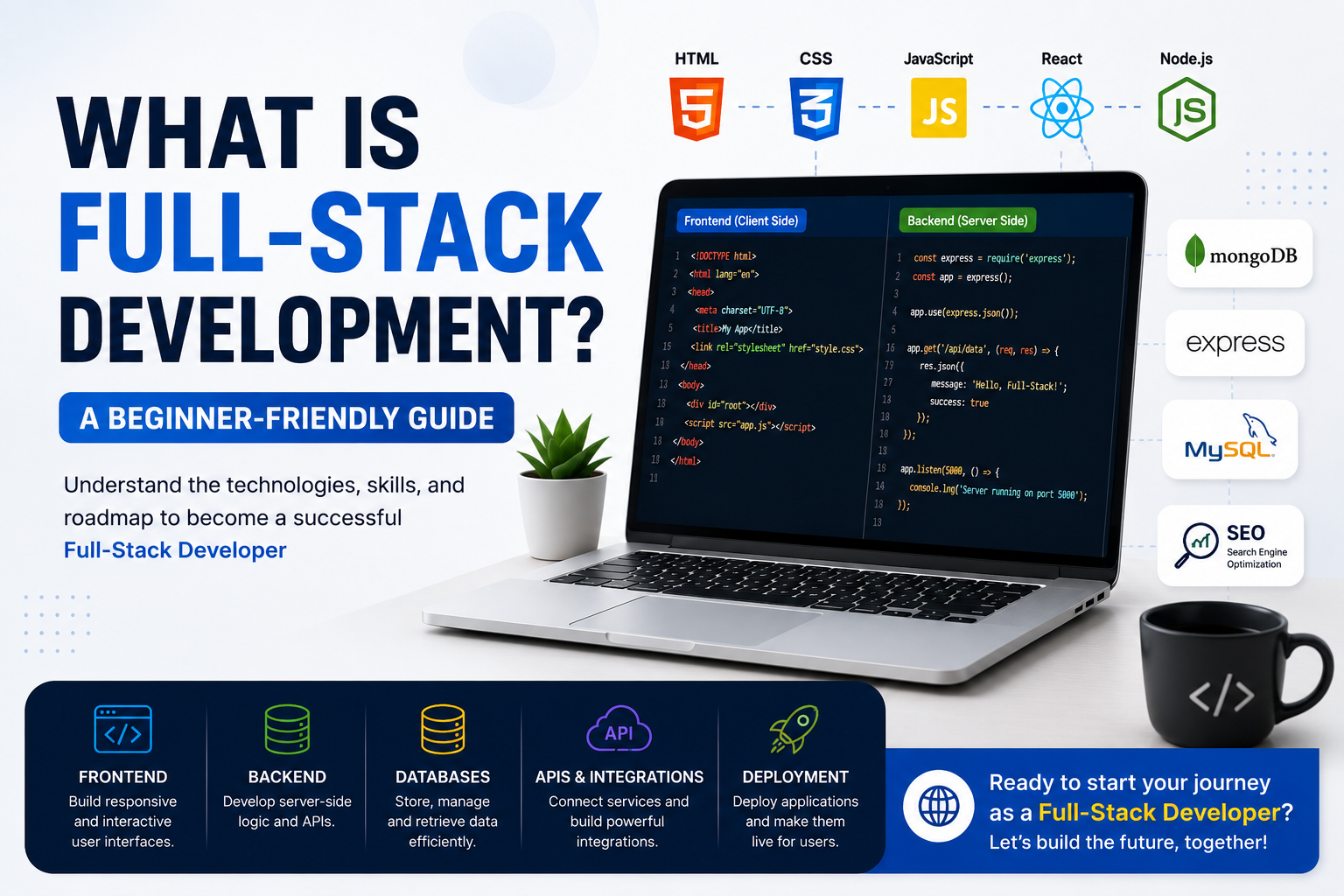 What Is Full-Stack Development? A Beginner-Friendly Guide