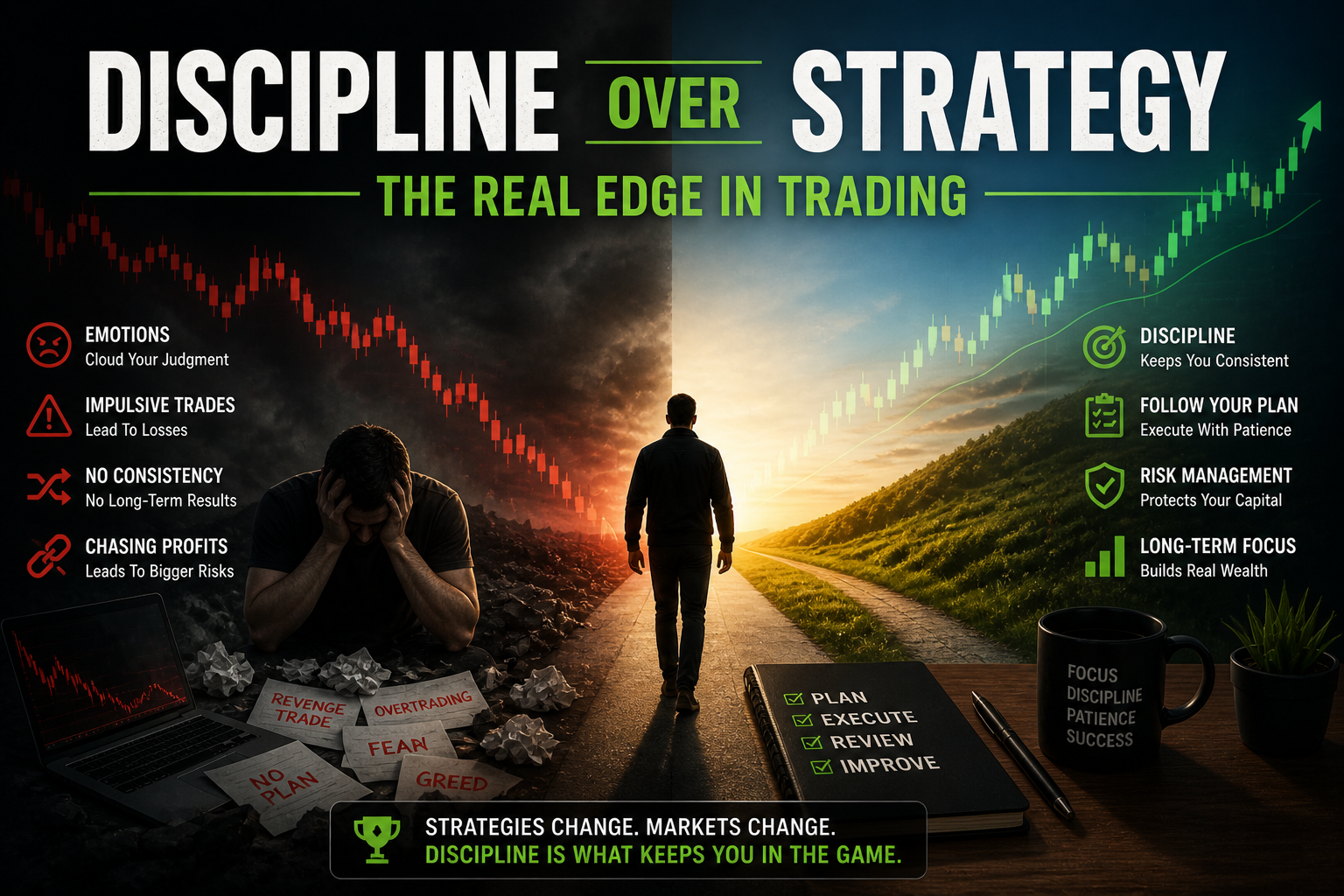 Discipline Over Strategy: The Real Edge in Trading