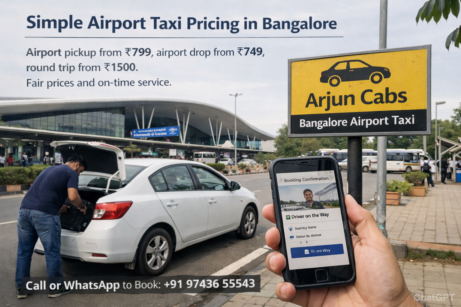 Simple Airport Taxi Pricing in Bangalore Simple Airport Taxi Pricing in Bangalore