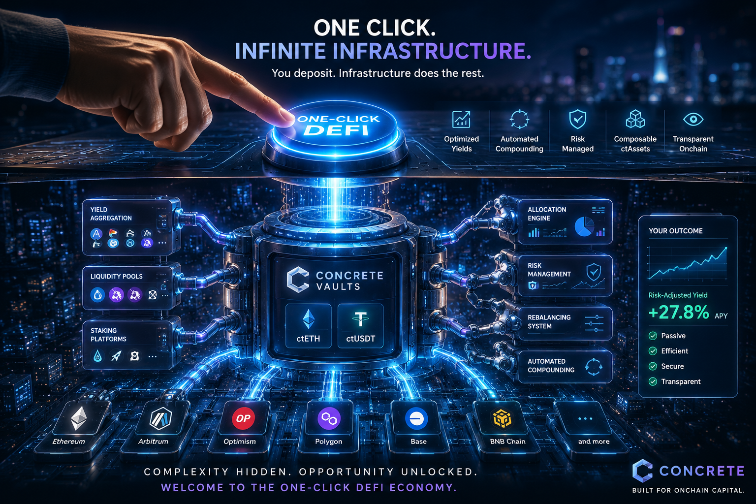 The One-Click DeFi Economy