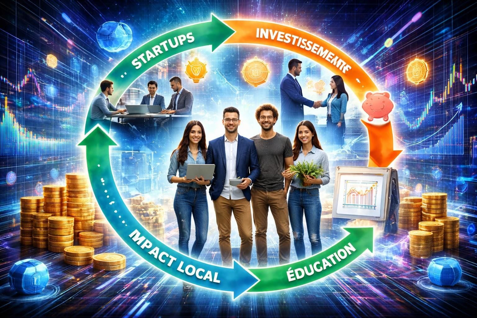 Le cercle vertueux de Grow Fondation : comment chaque euro dépensé par une startup devient de la…