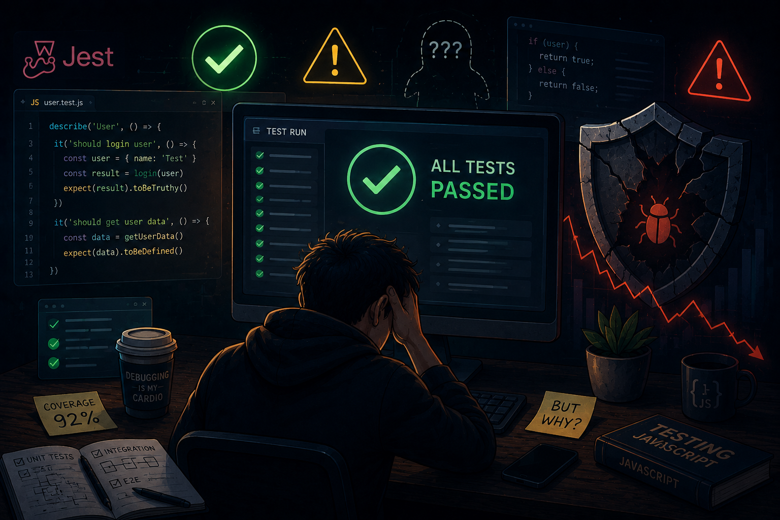 7 JavaScript Testing Mistakes That Gave Me False Confidence for More Than a Year