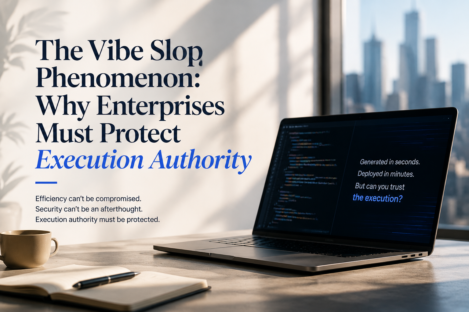 Behind Vibe Slop, What Enterprises Must Protect Is Execution Authority