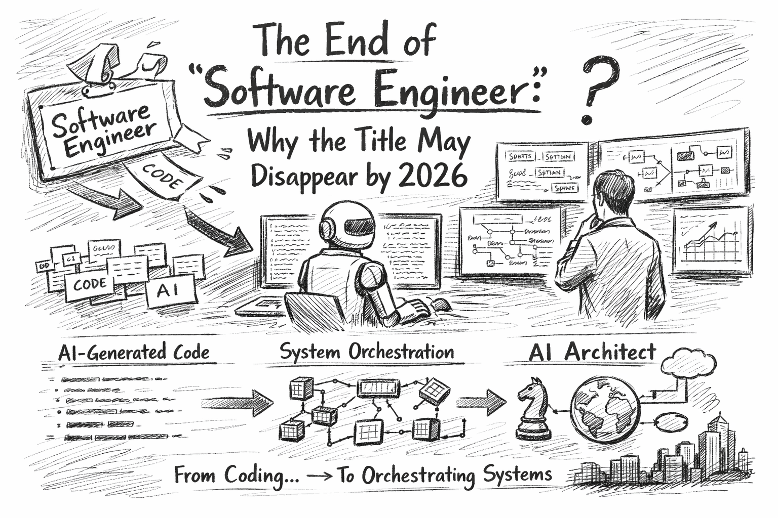 The End of “Software Engineer”: Why the Title May Disappear by 2026