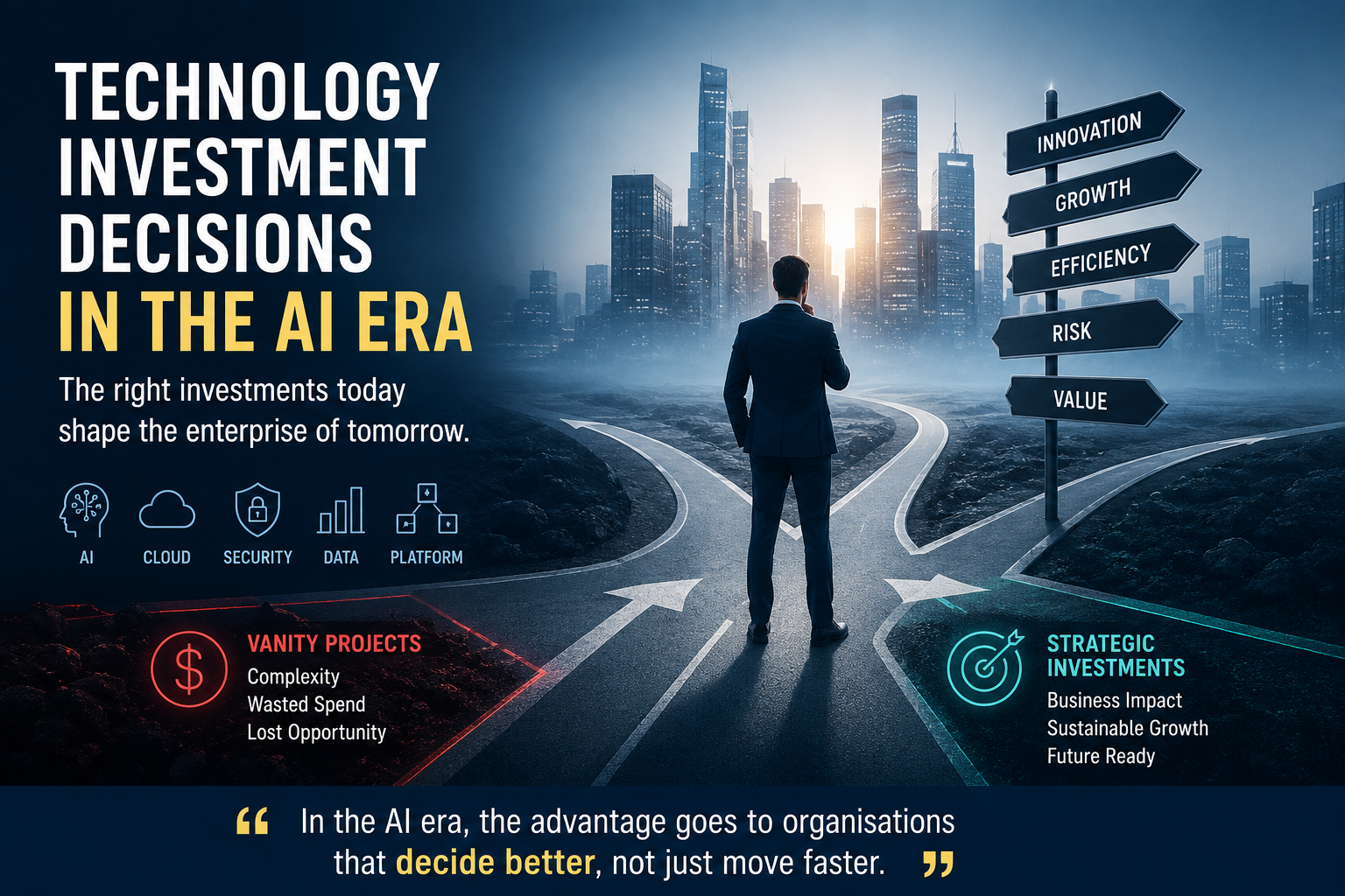Navigating the Noise -A masterclass on technology investment decisions in the AI era