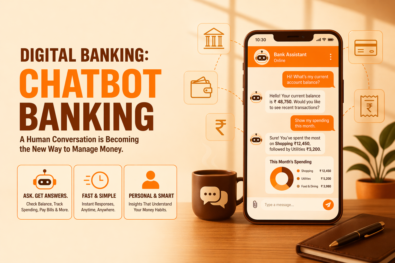 When Your Bank Starts Talking Back: The Quiet Rise of Chatbot Banking