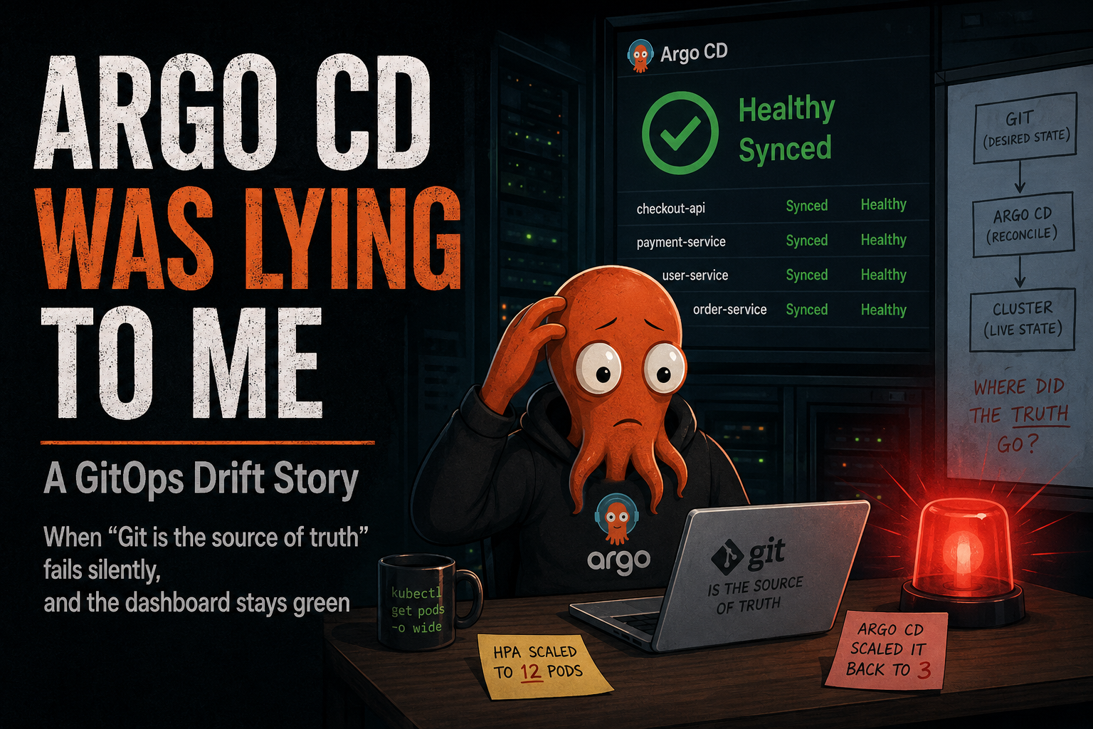 Argo CD Said “Synced.” Prod Disagreed