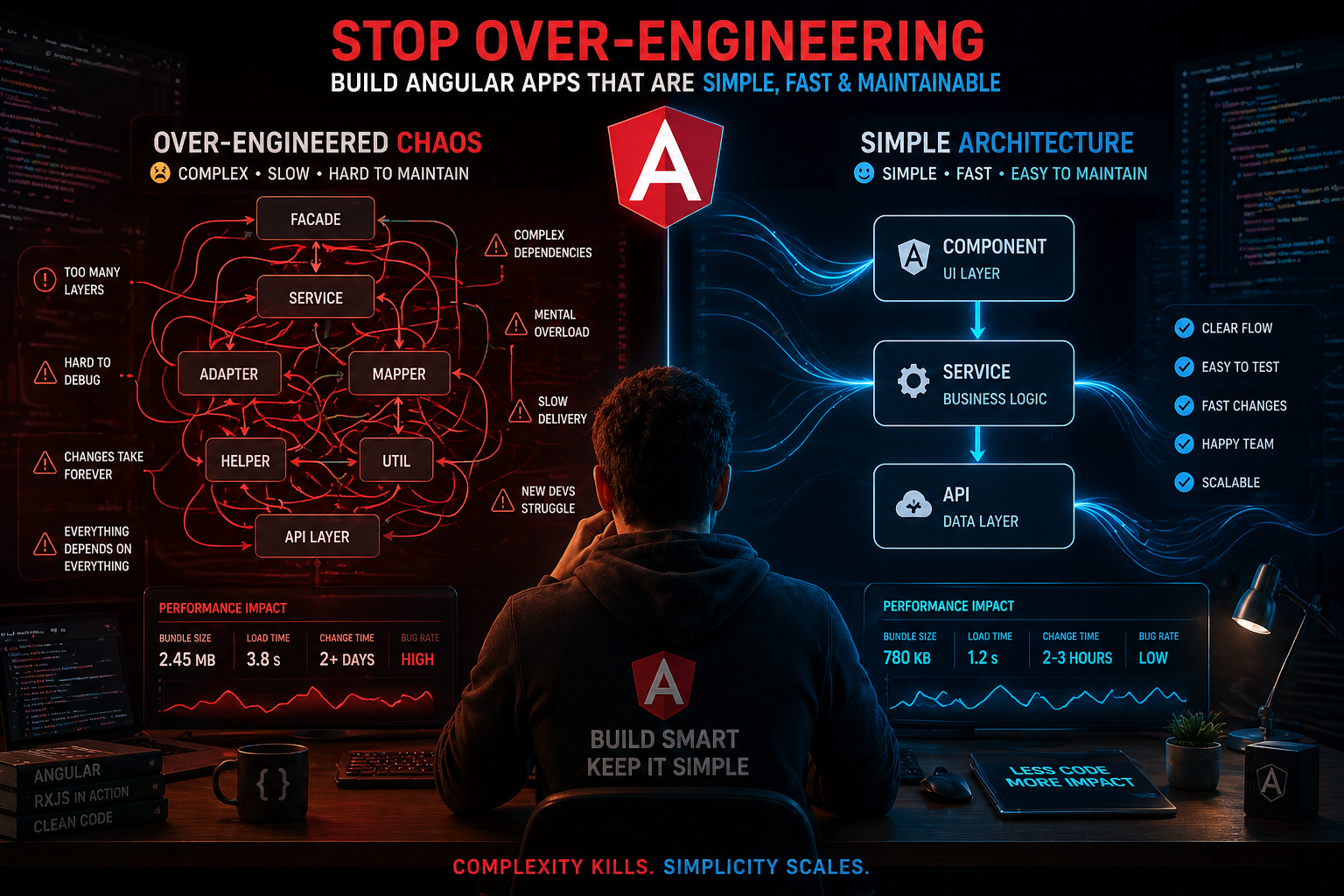 7 Brutal Signs You Are Over-Engineering Your Angular App (And How to Fix It)