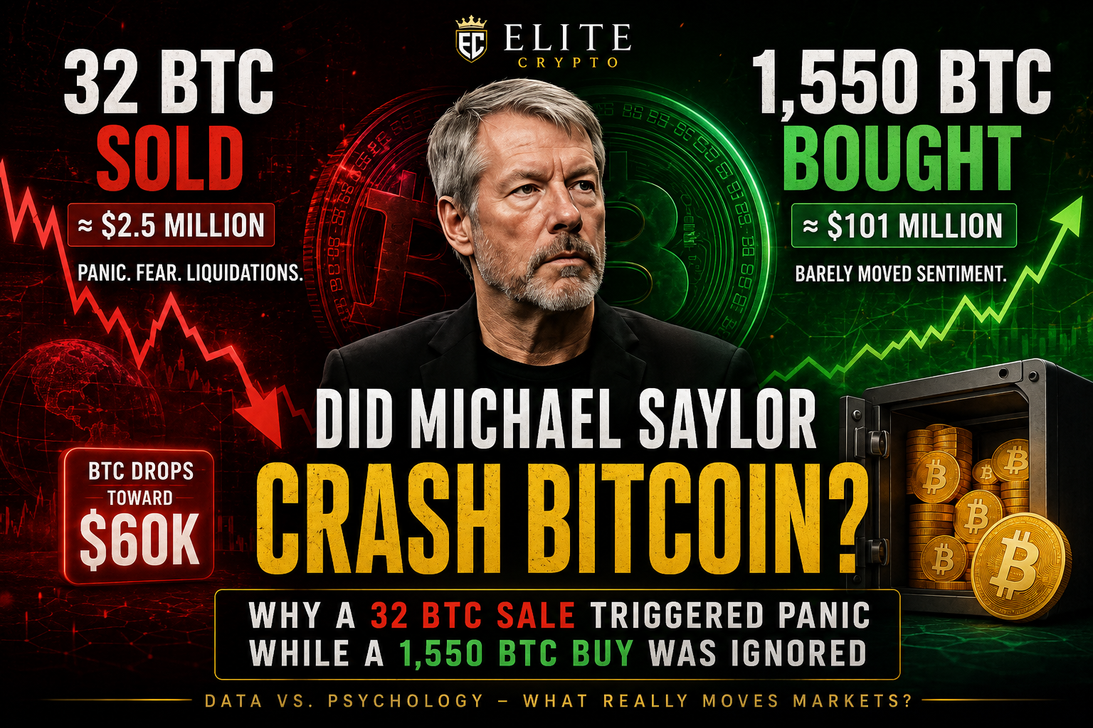 Did Michael Saylor Crash Bitcoin?