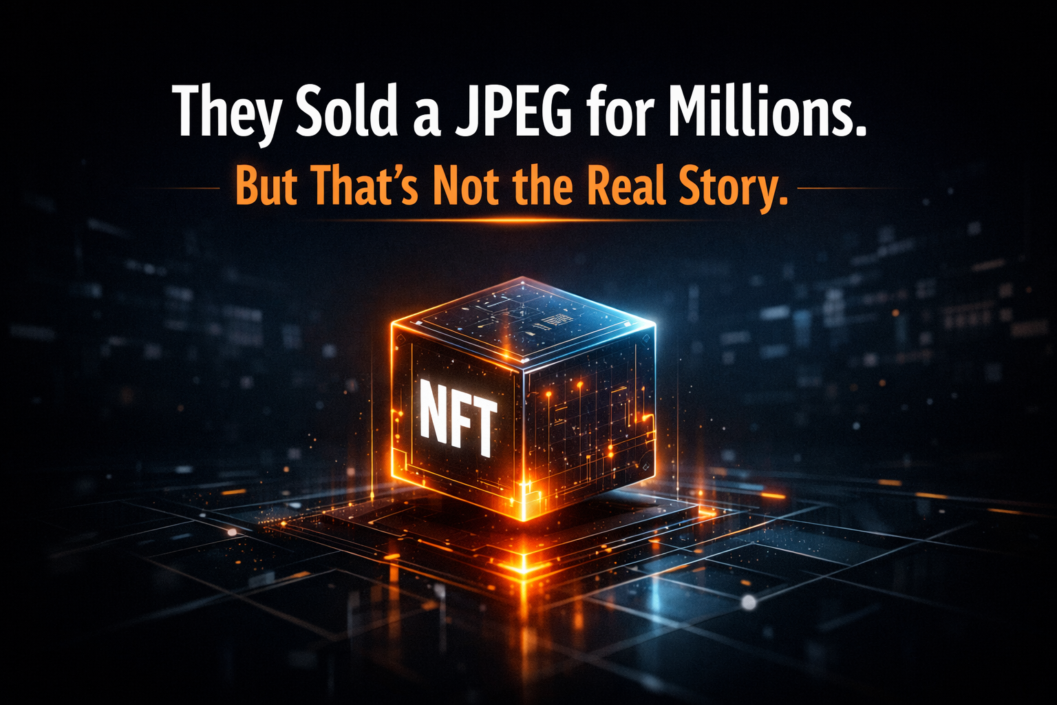 They Sold a JPEG for Millions. But That’s Not the Real Story.